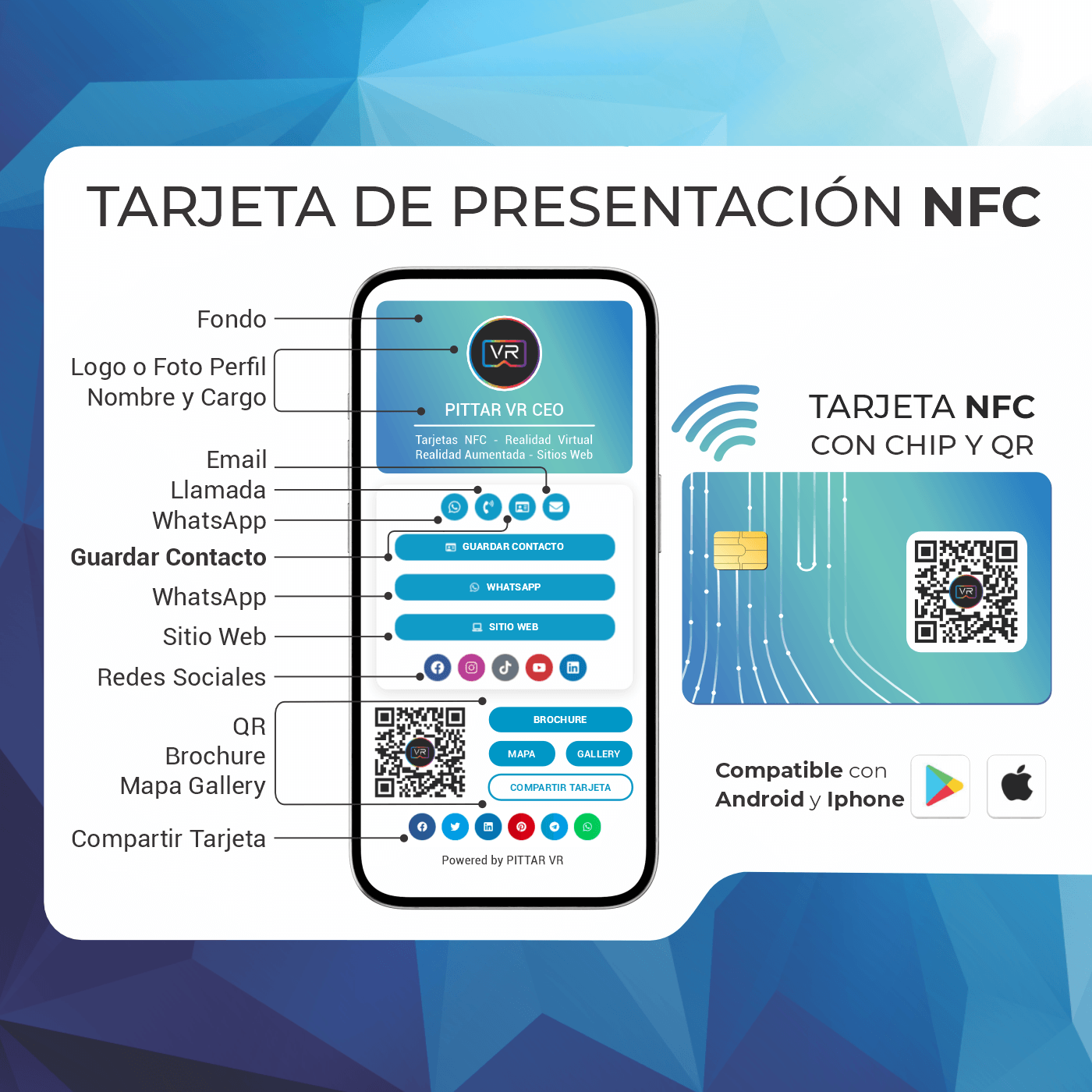 tarjeta de presentación NFC tarjeta de presentación NFC